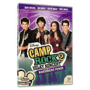 Camp Rock 2: Velký koncert (DVD) - rozšířená edice