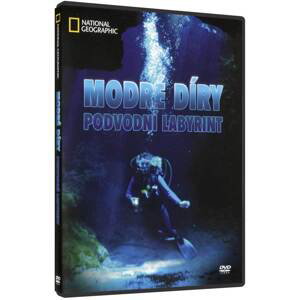 Modré díry - Podvodní labyrint - (DVD) - National Geographic