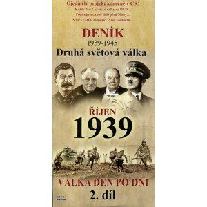 Deník 2. světové války (2. díl) - říjen 1939 (DVD) (papírový obal)