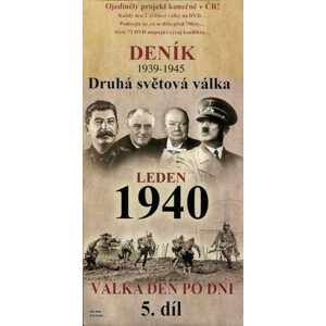 Deník 2. světové války (5. díl) - leden 1940 (DVD) (papírový obal)