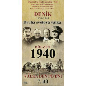 Deník 2. světové války (7. díl) - březen 1940 (DVD) (papírový obal)