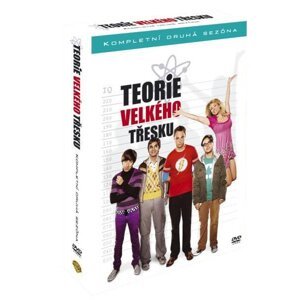 Teorie velkého třesku 2. sezóna 4xDVD (český dabing)