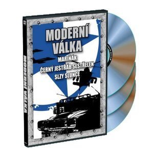 Moderní válka: Mariňák + Černý jestřáb sestřelen + Slzy slunce - 3 DVD