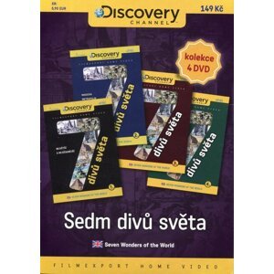 7 divů světa KOMPLET - 4 DVD (papírový obal)