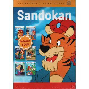 Sandokan (animovaný) kolekce (6 DVD) (papírový obal)