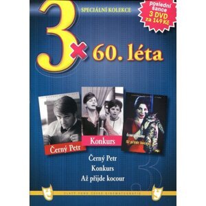 3x60. léta (Černý Petr / Konkurs / Až přijde kocour) - 3DVD