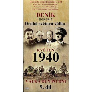 Deník 2. světové války (9. díl) - květen 1940 (DVD) (papírový obal)