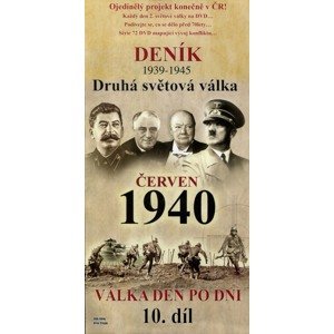 Deník 2. světové války (10. díl) - červen 1940 (DVD) (papírový obal)