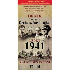 Deník 2. světové války (17. díl) - leden 1941 (DVD) (papírový obal)