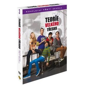 Teorie velkého třesku 3. sezóna - 3xDVD (český dabing)