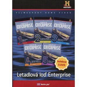 Letadlová loď ENTERPRISE - KOMPLET - 5xDVD (papírový obal)