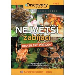 Největší zabijáci brazilské přírody (DVD) (papírový obal)