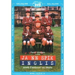 Ja ne spík Ingliš aneb Fantozzi ve škole (DVD) (papírový obal)