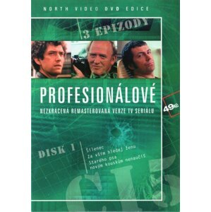 Profesionálové - DVD 01 (3 díly) - nezkrácená remasterovaná verze (papírový obal)