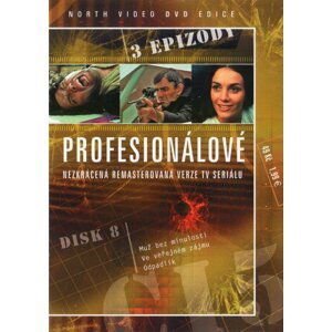 Profesionálové - DVD 08 (3 díly) - nezkrácená remasterovaná verze (papírový obal)