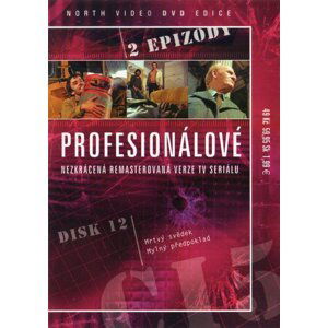 Profesionálové - DVD 12 (2 díly) - nezkrácená remasterovaná verze (papírový obal)