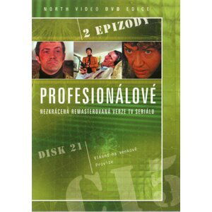 Profesionálové - DVD 21 (2 díly) - nezkrácená remasterovaná verze (papírový obal)