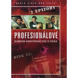 Profesionálové - DVD 25 (2 díly) - nezkrácená remasterovaná verze (papírový obal)