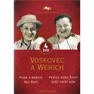 Voskovec a Werich - kolekce - 4xDVD