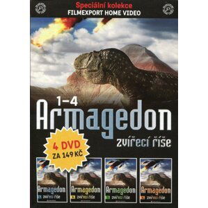 Armagedon zvířecí říše KOMPLET - DVD 1-4 (DVD) (papírový obal)