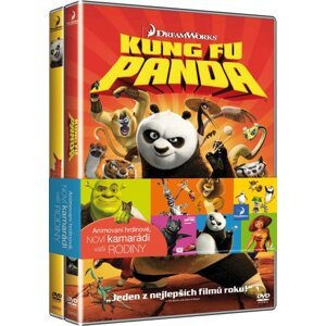 Kung Fu Panda kolekce 1+2 (2 DVD)