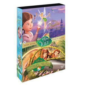 Zvonilka a velká záchranná výprava + Zvonilka a Velké hry - 2 DVD - kolekce