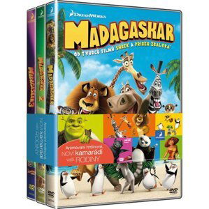 Madagaskar - kolekce (1-3) (3 DVD)