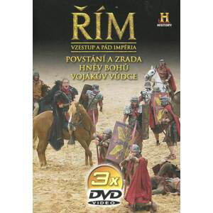 Řím 7-9 (Povstání a zrada, Hněv bohů, Vojákův vůdce) (3 DVD)