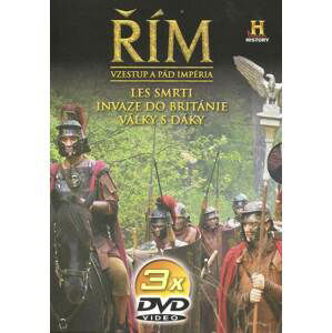 Řím 4-6 (Les smrti, Invaze do Británie, Války s Dáky) (3 DVD)