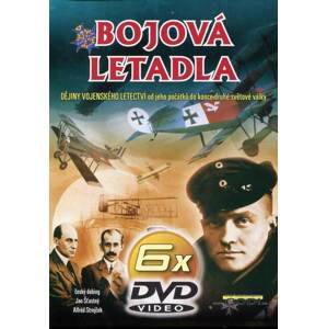Bojová letadla - 6 DVD (papírový obal)