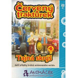 Červený traktůrek 4 - Tajná skrýš (9 dílů) (DVD) (papírový obal)