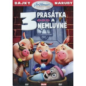 Bajky naruby: 3 prasátka a nemluvně (DVD) (papírový obal)