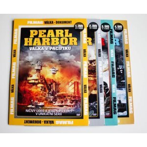 Pearl Harbor - Válka v Pacifiku 1-4 - kolekce (4 DVD) (papírový obal)