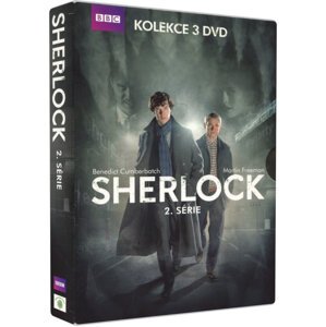 Sherlock - 2. série (3 DVD) - Seriál