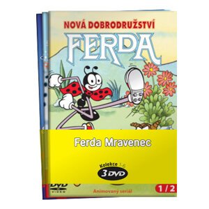 Ferda Mravenec - kolekce 1-6 (3 DVD) (papírový obal)