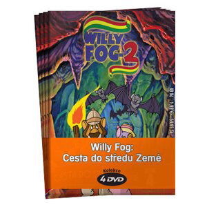 Willy Fog: Cesta do středu Země - kolekce (4 DVD) (papírový obal)