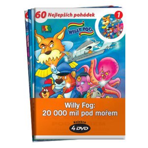 Willy Fog: 20 000 mil pod mořem - kolekce (4 DVD) (papírový obal)