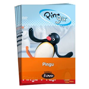 Pingu 1-5 - kolekce (5 DVD) (papírový obal)