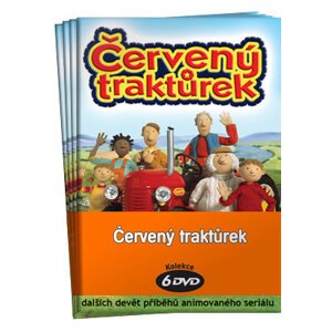 Červený traktůrek - kolekce (6xDVD) (papírový obal)