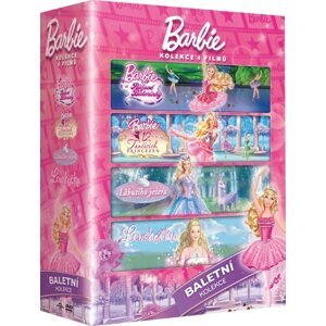 Barbie - kolekce Baletka (4 DVD)