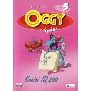 Oggy a švábi - 05 - Kočičí IQ 200 (DVD)