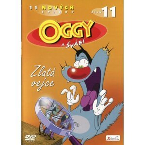 Oggy a švábi - 11 - Zlatá vejce (DVD)