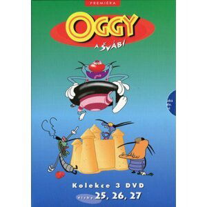 Oggy a švábi - kolekce (25+26+27) - 3xDVD