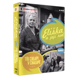 Eliška a její rod (8 DVD) - kompletní seriál + Bonus: Tři chlapi v chalupě