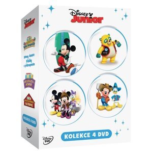 Disney Junior kolekce (4 DVD)