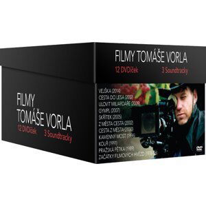 Tomáš Vorel - kolekce (11 DVD) + 3 CD SOUNDTRACKY