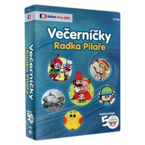 Večerníčky Radka Pilaře - kolekce - 8xDVD