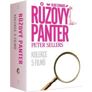 Růžový panter kolekce - 5xDVD