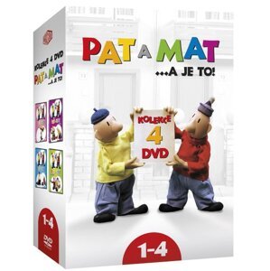 Pat a Mat 1-4 - kolekce (4 DVD)