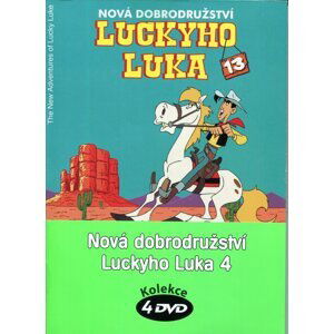 Nová dobrodružství Luckyho Luka 4 - kolekce (4 DVD) (papírový obal)